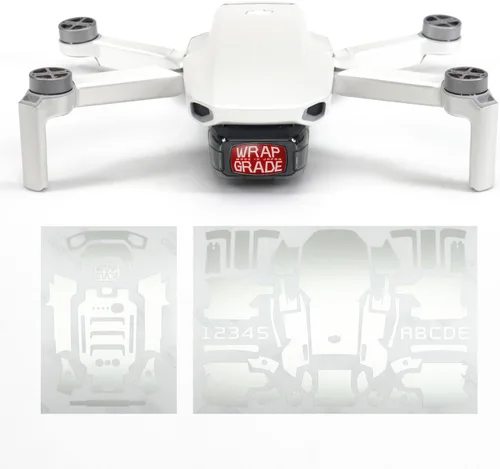 Vista 7 de Wrapgrade Carcasa compatible con DJI Mavic Mini PLATA DE LA FUERZA