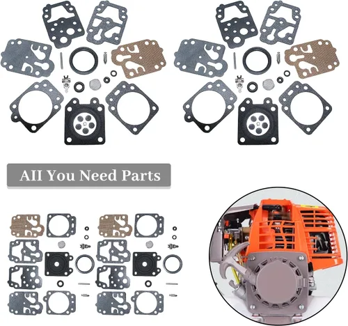Vista 2 de 4 unids/lote Carburador Reconstrucción Kit de Reconstrucción para Honda GX35 GX25 GX 35 25 Motor de gasolina Motor Generador Trimmer