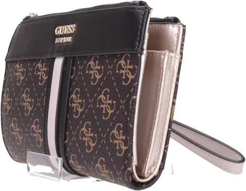 Vista 2 de GUESS Cartera organizadora de doble cremallera Kasinta para mujer