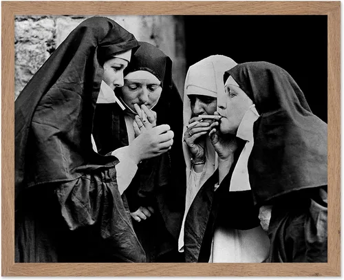 Vista 49 de Monem Art - Póster de perro en el spa, impresión de perros y mujeres, arte de fotografía, arte de moda, arte en blanco y negro, arte humorístico