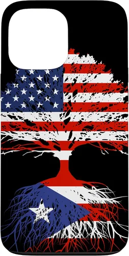 Vista 24 de Puerto Rico Boricuas Roots - Carcasa para iPhone 17, diseño de bandera estadounidense de Puerto Rico