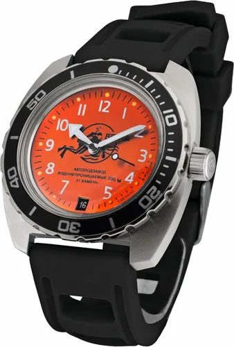 Vista 2 de VOSTOK Amphibian 710378 - Reloj de pulsera automático para hombre