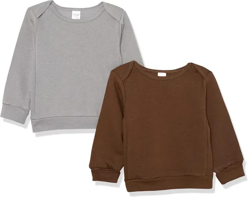 Vista 9 de Hanes Baby and Toddler Flexy Soft 4-Way Stretch Fleece Sweatshirt