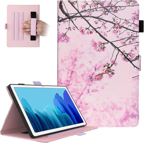 Vista 13 de Dteck Funda protectora de piel sintética con ranuras para tarjetas y función de soporte ajustable, para Samsung Galaxy Tab A7 de 10.4 pulgadas