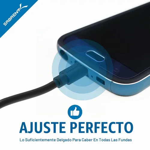 Vista 5 de SABRENT Paquete de 6 cables micro USB de alta calidad de 22 AWG (X3-3 pies + X3-1 pie) de alta velocidad USB 2.0 A macho a micro B cables