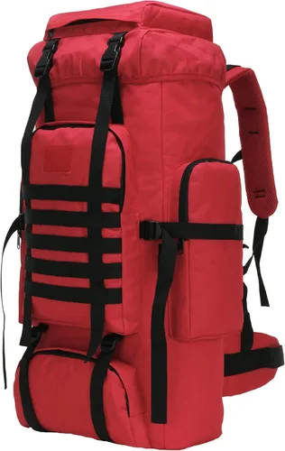 Vista 9 de Mochila de senderismo de 70 l para hombres impermeable militar camping mochila viaje mochila Verde Armada (ArmyGreen)