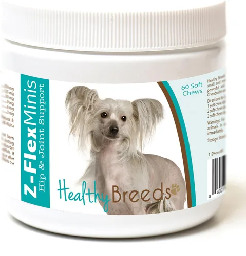 Vista 67 de Healthy Breeds Affenpinscher Z-Flex Minis - Masticables suaves para cadera y articulaciones, 60