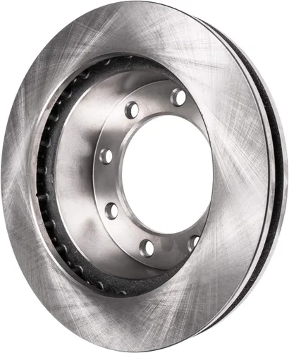 Vista 270 de Detroit Axle - Rotores de freno delantero para 04-13 Mazda 3 Rotores de frenos de disco 06-15 Mazda 5 Reemplazo: Rotor regular delantero de 11.81