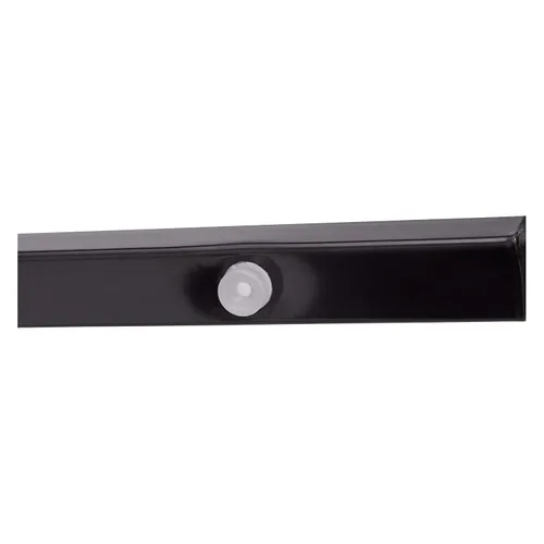 Vista 8 de National Public Seating NPS Serie 9100 Silla apilable de vinilo, Panther Black/Black, paquete de 4 (9110-B/4)