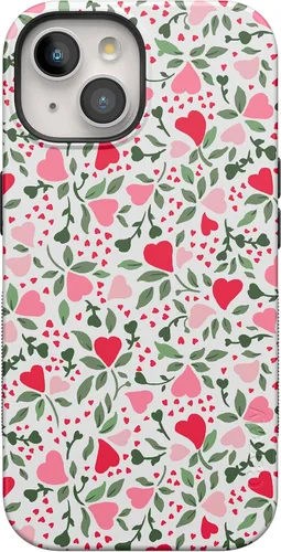 Vista 105 de Casely Funda para iPhone 15 Flores pintadas Frida Kahlo Floral Girly Funda atrevida Compatible con MagSafe