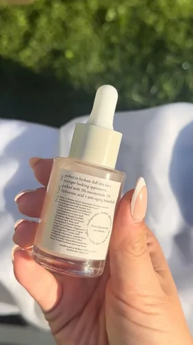 Vista 8 de Suero facial Bounce Back con Bakuchiol alternativo al retinol – Calma, hidrata e ilumina la piel con Bakuchiol, hongo tremella y niacinamida – 1 fl