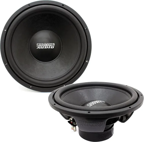 Vista 2 de Sundown Audio Par de subwoofer E-15 V.3 D4 de 15 pulgadas, 500 W, RMS Dual 4-Ohm serie EV.3