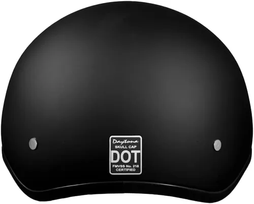 Vista 4 de Casco de Motocicleta Medio Casco - Ligeros y Elegantes, Aprobados por el Departamento de Transporte (DOT) para Adultos - Perfectos para Hombres