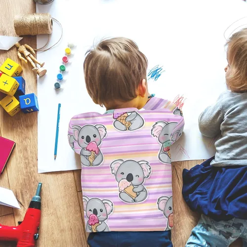 Vista 12 de Plaaee Sudadera de forro polar de manga larga con cuello redondo para niños o niñas, estampado de camiones monstruos, 4T