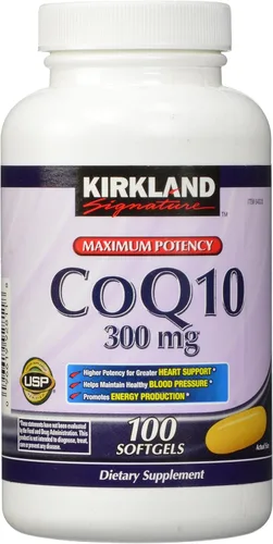 Vista 5 de Kirkland Signature CoQ10 300 mg., 100 cápsulas blandas (paquete de 3)