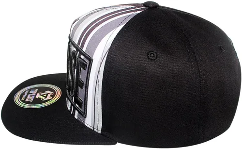 Vista 3 de Top Level Gorra ajustable de algodón Snapback 7 (varios diseños únicos de sombreros disponibles)