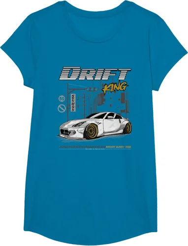 Vista 36 de Z34 370 Fairlady Z - Camiseta gráfica de cuerpo ancho, Negro, S