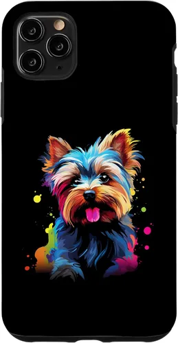 Vista 13 de Yorkie Funda para iPhone 17