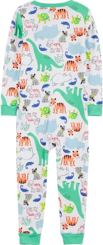 Vista 26 de Simple Joys by Carter's Pijama de algodón sin pies de ajuste cómodo para niños (3 unidades)