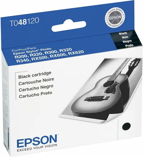 Vista 2 de Epson T048 48, cartucho para impresora de chorro de tinta, Negro