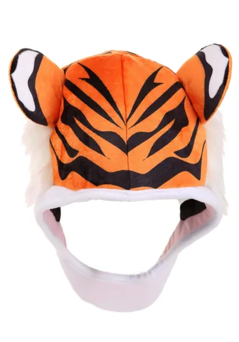 Vista 6 de Gorro Peluche Jawesome de Tigre Multicolor