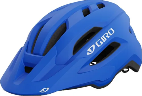 Vista 18 de Giro Fixture II MIPS Casco para bicicleta de montaña para hombres, mujeres, niños y adultos – Azul mate ano, Universal para jóvenes (50-57cm)