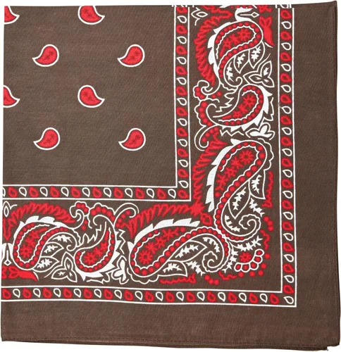 Vista 10 de Motique Accessories Bandana individual de dos tonos