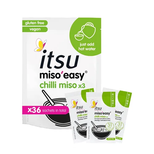Vista 3 de Itsu Miso'Easy Chilli Miso 2.12 oz (paquete de 12)