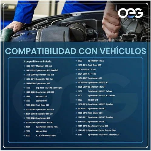 Vista 4 de Partes Player Starter Fits Polaris ATV 325 335 425 500 Sportsman Scrambler Magnum