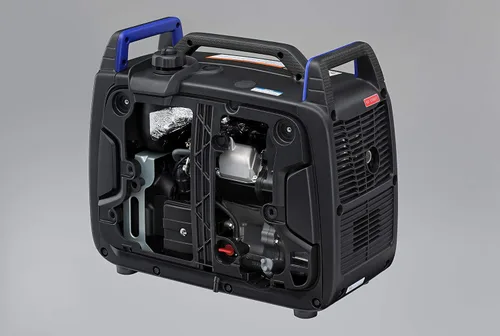 Vista 16 de Generador inversor YAMAHA EF2200iS, 2200 vatios, azul