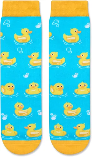 Vista 3 de Zmart Funny Rubber Duck Gifts Dinosaru Gifts Cute Pig Gifts, Goat socks for Girls Duck Dino socks