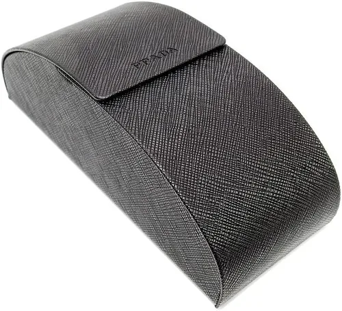 Vista 3 de Prada Estuche para lentes de sol + paquete con kit de gafas de lujo eSHADES, Negro