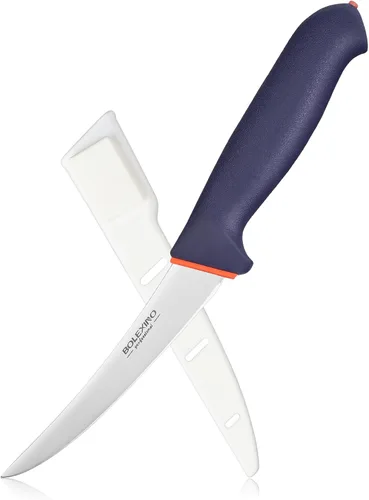 Vista 8 de Cuchillo de deshuesado de 6 pulgadas Hoja curvada flexible