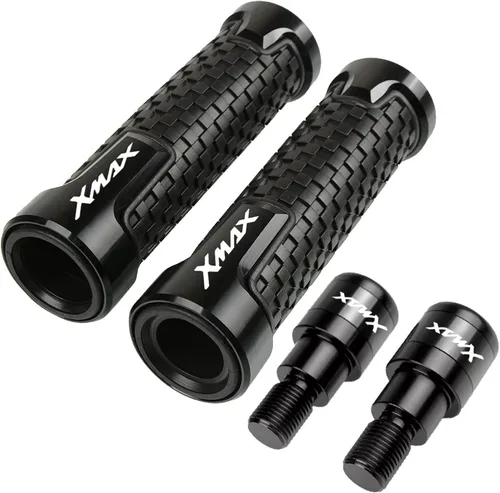Vista 4 de Motorcycle Handlebar Grips Motorcycle Accessories Xmax 7/8" 22MM Handlebar Hand Grips Handle Bar End Cap Plug for Xmax 125 250 300 400 2013-2021