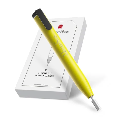 Vista 7 de MelodySusie PocketNail - Taladro de uñas USB delgado ergonómico en forma de bolígrafo, PC100G 20000 RPM, lima eléctrica portátil para todas