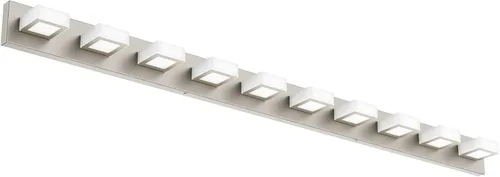 Vista 40 de Ralbay - Luz LED negra para tocador de baño, moderna, atenuable con 5 temperaturas de color, accesorios de iluminación de pared de acrílico negro