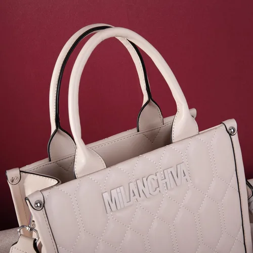 Vista 3 de Milan Chiva Bolso de mano para mujer, bolsos cruzados con una mini monedero