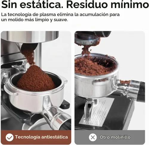 Vista 5 de HiBREW Molinillo de café eléctrico G7, 48 ajustes de molienda precisos
