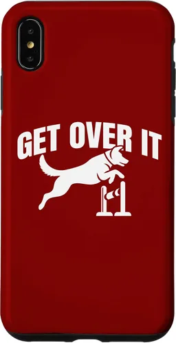 Vista 7 de iPhone 15 Dog Agility Handler - Get Over It - Bar Jumping Dog Agility Case