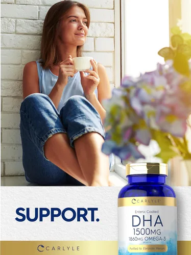 Vista 7 de Carlyle DHA Suplemento 1500mg 180 cápsulas blandas Suplemento Omega-3
