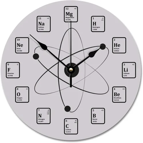 Vista 12 de Reloj de pared con aspecto de madera natural, reloj de pared de guitarra acústica, silencioso, redondo, de madera, funciona con pilas, reloj