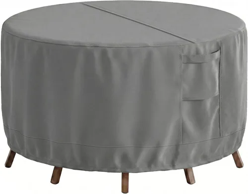 Vista 8 de Fundas para muebles de patio, impermeables, rectangulares, fundas para muebles de exterior, impermeables, resistentes al viento, con asas