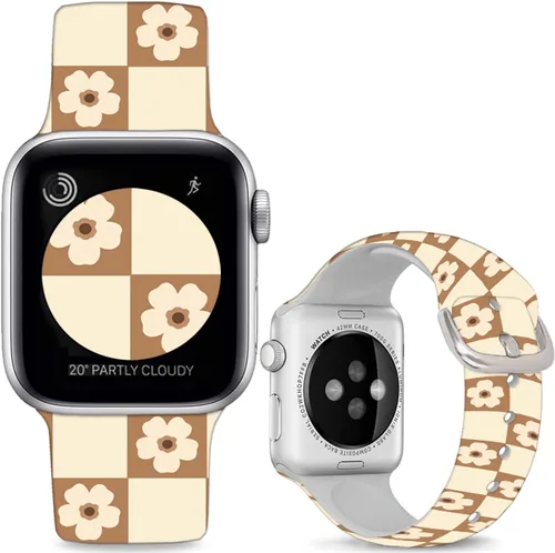 Vista 14 de Correas de reloj de silicona suave compatibles con Apple Watch de 1.496 in 1.575 in 1.614 in 1.654 in 1.732 in 1.772 in 1.811 in 1.929 in Ultra 2
