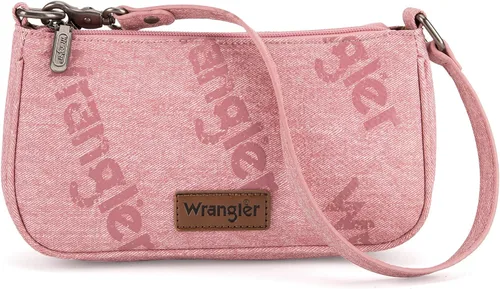 Vista 3 de Wrangler Bolsos de hombro de impresión para mujer Cluth Tote Bolso 90S Retro Hobo Monederos
