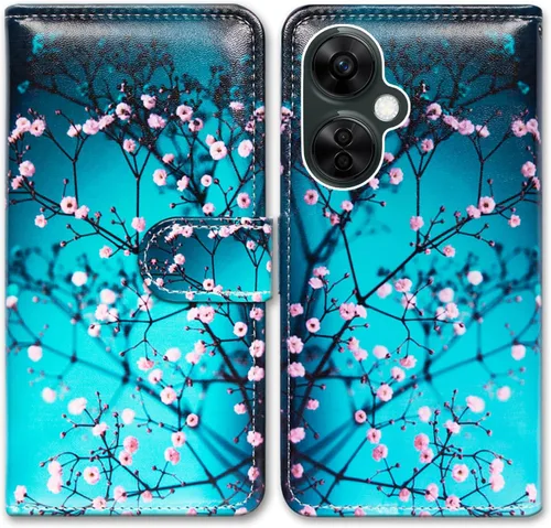 Vista 26 de Bcov Funda para Oneplus Nord N30 5G, diseño de pájaro negro y verde con tapa para teléfono con ranura para tarjeta y soporte para OnePlus Nord N30 5G