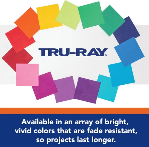 Vista 4 de Papel de construcción Tru-Ray Heavyweight