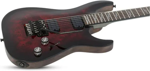 Vista 2 de Schecter Guitarra Elite-6 FR Omen Elite-6 FR - Black Cherry Burst