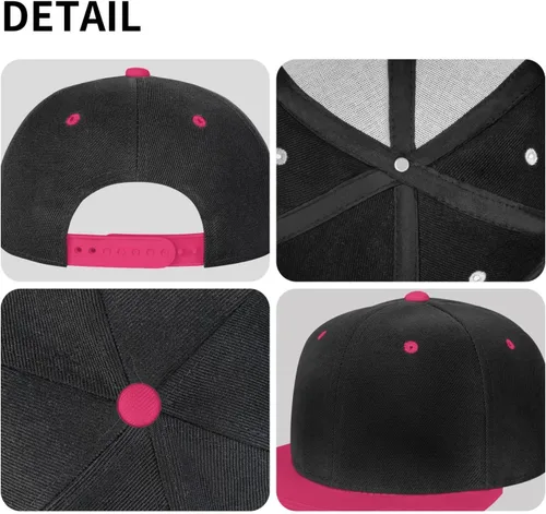 Vista 7 de QIZYOQA Swallow Snapback Sombreros para Hombres Mujeres Sombrero Gorra de Béisbol Gorra de Béisbol Visera Plana Sombrero Blanco