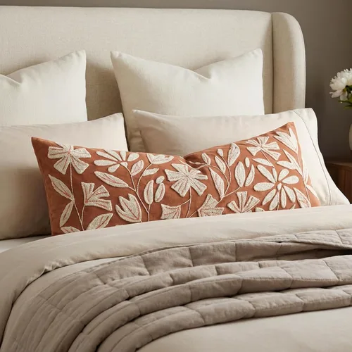 Vista 25 de BlissBlush - Funda de almohada lumbar decorativa de 12 x 20 pulgadas, funda de almohada de terciopelo beige neutro para sofá, sala de estar, cojín