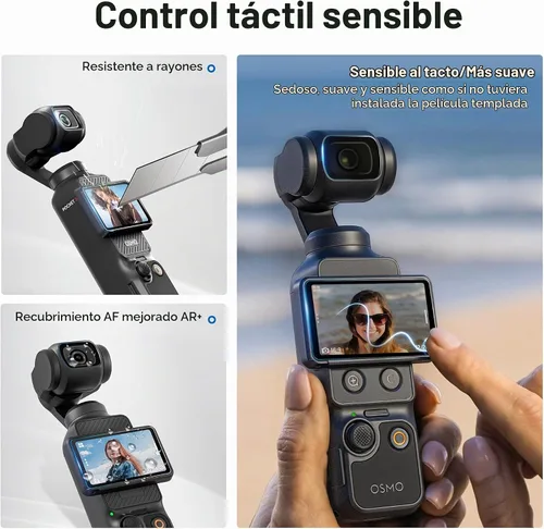 Vista 3 de Tomat AR - Protector de pantalla para DJI Osmo Pocket 4/Pocket 3, 2